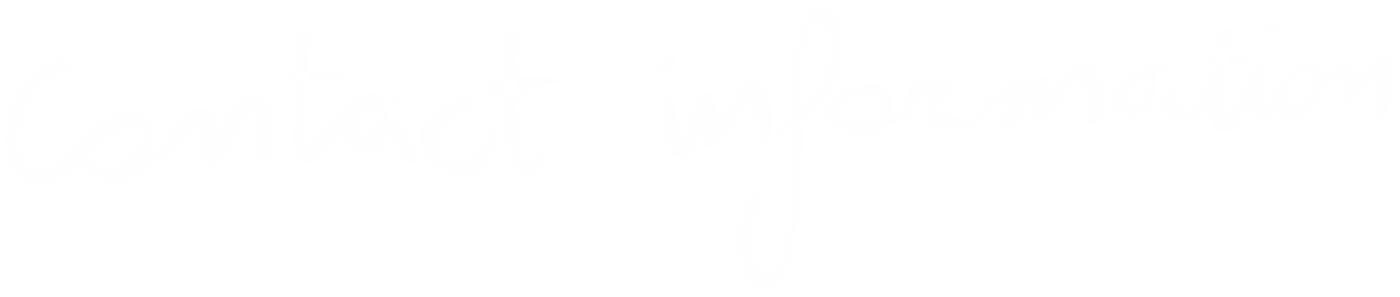 Contact information